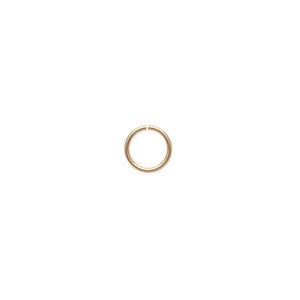 Jump ring 1pkg20 14Kt gold-filled, 7mm round, 20 gauge / 5.5mm inside diameter