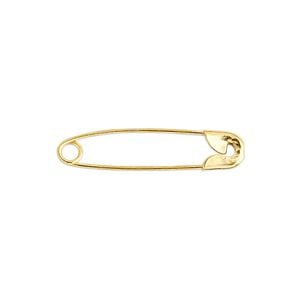 Safety pin 1pkg25 gold-finished, 1 inch, steel