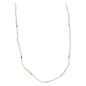 Multi-sapphire 1pkg1, hand-cut faceted round bead 12 inch 2mm