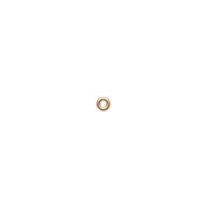 Jump ring 1pkg20 14Kt gold-filled, 3mm round, 19 gauge / 1.3mm inside diameter