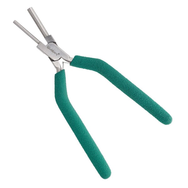 Pliers, Wubbers&reg; Designer Mandrel, pkg/1, medium bail-making, steel and rubber, 6.75 inches. image number 0