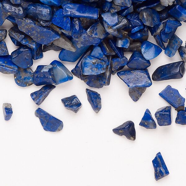Lapis lazuli 1pkg50g, undrilled inlay chip mini image number 0