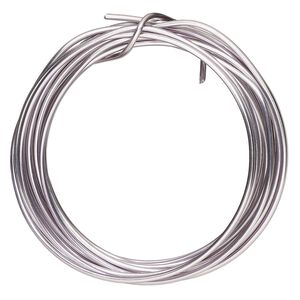 Wire, ParaWire&trade;, titanium-finished copper, round, 14 gauge. Sold per 10-foot section.
