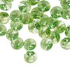 Drop 144pk peridot, Swarovski&reg; ReCreated&trade; 8mm pendant mini disk 6428 image number 1