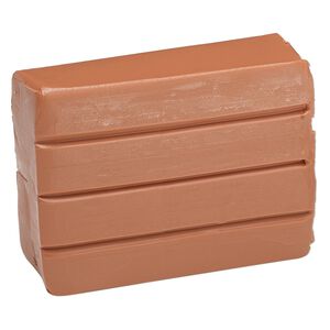 Polymer clay, Sculpey&reg; PREMO, terra cotta. Sold per 2-ounce bar.