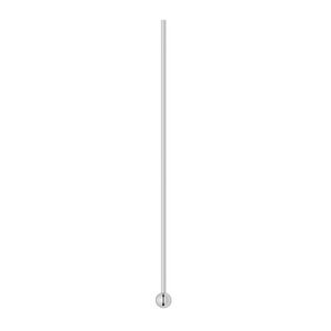 Head pin 1pkg10 sterling silver, 1.5 inch / 2mm ball tip, 24 gauge