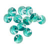 Drop 1pkg12 Caribbean green, Crystal Passions&reg; Regenerated 8mm mini disk 6428 image number 0