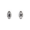 Drop 1pkg1 crystal silver night, Crystal Passions&reg; 11.5mm pendant marquise cut 6437 image number 0