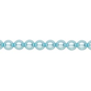 Pearl 100pk azore pearl, Crystal Passions&reg; 5mm round 5810