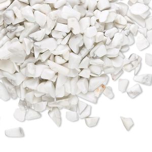 Howlite 1pkg50g, undrilled inlay chip natural mini