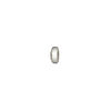 Bead 1pkg1, labradorite (natural) and sterling silver, 6.5mm , top-drilled double-sided faceted flat round. image number 1