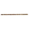 Freshwater pearl 1pkg1, semi-round, 15 inch antique gold 7-9mm cultured image number 1