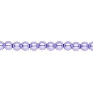 Pearl 1pk violet, Celestial Crystal&reg; 4mm round 15.5-16 inch