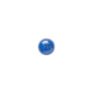 Lapis lazuli 1pkg6, calibrated round cab natural 8mm