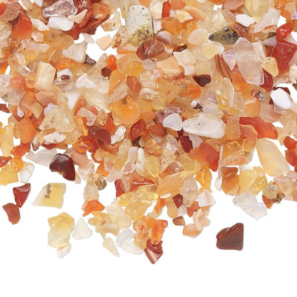 Fire opal 1pkg10g, undrilled inlay chip natural mini image number 0