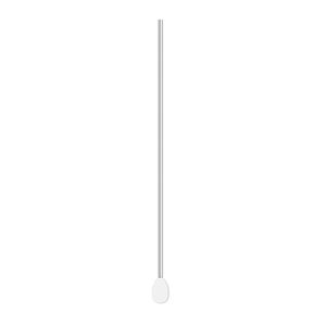 Paddle pin 1pkg10 sterling silver, 1.5 inch / short, 23 gauge
