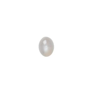 Silver moonstone 1pkg10, hand-cut calibrated oval cab natural 8x6mm