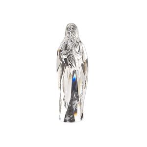 Fancy stone 1pk crystal foil back, Crystal Passions&reg; 30x9.5mm Virgin Mary 4973