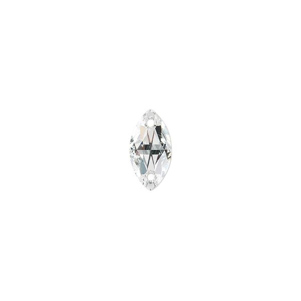 Sew-on 48pk crystal foil back, Swarovski&reg; 12x6mm navette 3223 image number 0