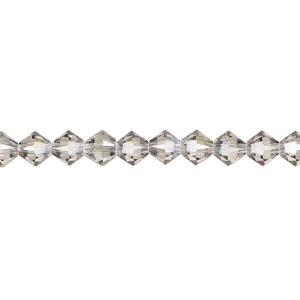 Bead 1pkg720 crystal urban grey, Swarovski&reg;, 5mm XILION bicone 5328 image number 0