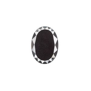 Hemalyke&trade; 1pkg1, calibrated faceted oval cab 18x13mm
