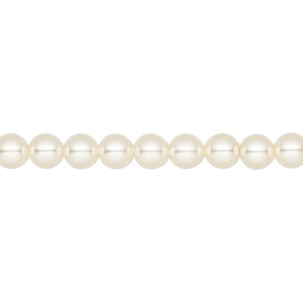 Pearl 500pk cream, Swarovski&reg; 5mm round 5810 image number 0