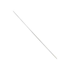 Needle, Beadalon&reg;, stainless steel, pkg/4, 4-1/2 inches, fine, 0.41mm width, big-eye.