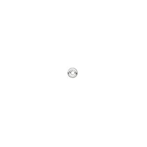 Jump ring 1pkg20 sterling silver, 3mm soldered closed round, 18 gauge / 0.9mm inside diameter