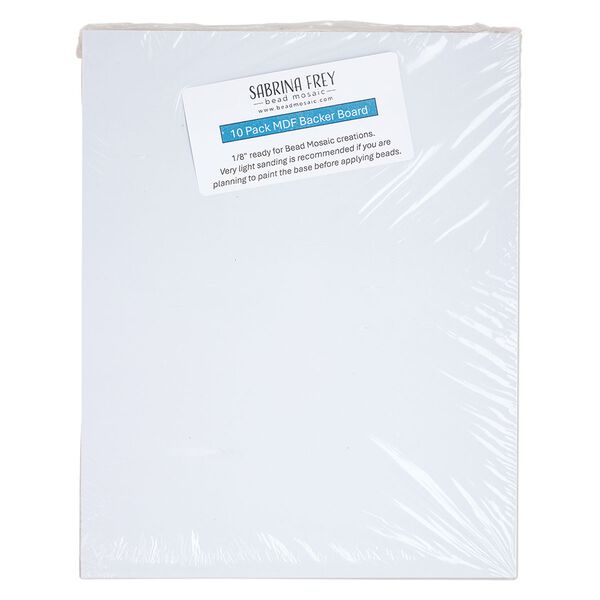 Supply, Sabrina Frey&trade;, medium-density fiberboard, 10x8 inches. Sold per pkg of 10. image number 0