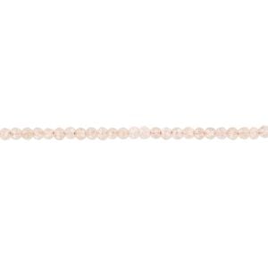 Peach moonstone 1pkg1, faceted round bead natural B+ grade, 15.5-16 inch 2mm