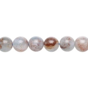 Multi-beryl 1pkg1, round bead 15.5-16 inch 7-9mm