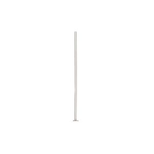 Head pin 1pkg50 stainless steel, 1 inch, 24 gauge