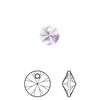 Drop 144pk violet, Swarovski&reg; 8mm pendant mini disk 6428 image number 0