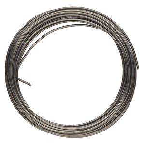 Wire, ParaWire&trade;, enameled copper, hematite, round, 16 gauge. Sold per 15-foot coil.