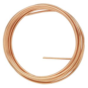 Wire, ParaWire&trade;, copper, round, 14 gauge. Sold per 10-foot section.