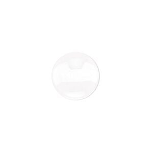 Cabochon, glass, transparent clear, 12mm non-calibrated round. Sold per pkg of 10.