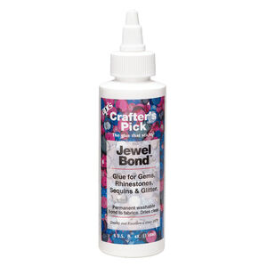 Adhesive 1pkg1 Crafter's Pick&trade; Jewel Bond&trade;, clear, 4 fl oz.