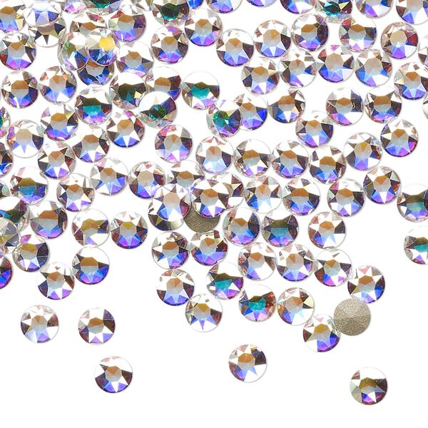 Round stone 1440pk crystal AB foil back, Swarovski&reg; PP31 light round 1098 image number 0