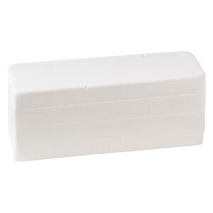 Polymer clay, Sculpey&reg; PREMO, white. Sold per 1-pound bar.