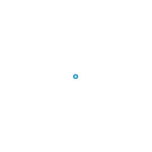 Component, Oh! Ring&trade;, silicone, light blue, 1.5mm round with 0.5mm hole. Sold per pkg of 1,000.