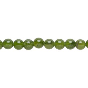 Quartz 1pkg1, round bead 15 inch 4-5mm