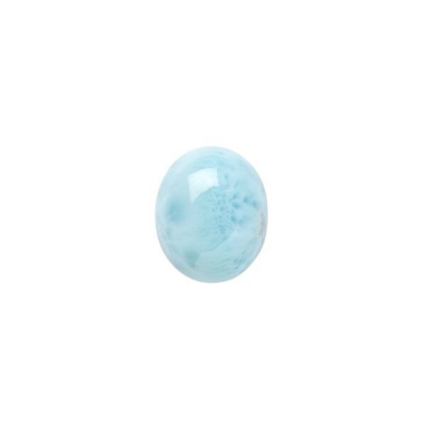Larimar 1pkg1, calibrated oval cab 12x10mm image number 0