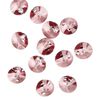 Drop 144pk crystal antique pink, Swarovski&reg; 8mm pendant mini disk 6428 image number 1