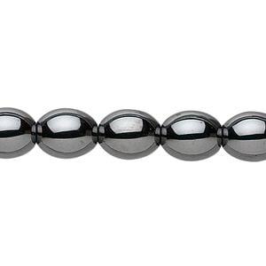 Hemalyke&trade; 1pkg1, oval bead 15.5-16 inch 10x8mm