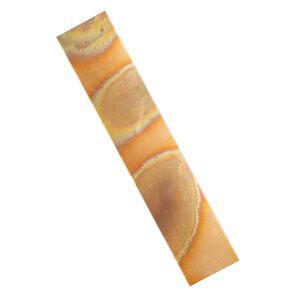 Sheet, Lillypilly, copper, flamed patina, 10x2-inch single-sided rectangle, 36 gauge. Sold individually.