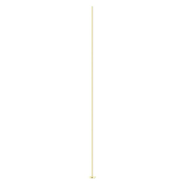 Head pin 1pkg4 14Kt gold-filled, 3 inch / cup, 24 gauge image number 0