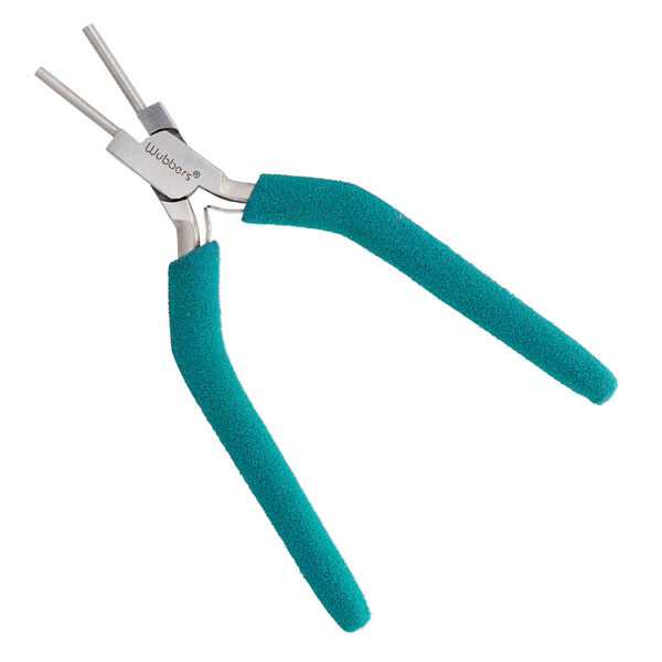 Pliers, Wubbers&reg; Designer Mandrel, pkg/1, small bail-making, steel and rubber, 5.75 inches. image number 0