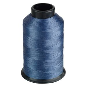Thread, Nymo&reg;, nylon, royal blue, size D. Sold per 3-ounce spool.