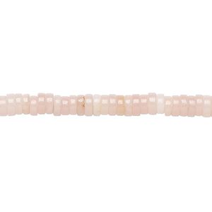 Pink aragonite 1pkg1, heishi bead B grade, 15.5-16 inch 4x1.5mm