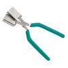 Pliers, Wubbers&reg; Designer Mandrel, pkg/1, teardrop, steel and rubber, green, 7 inches. image number 0